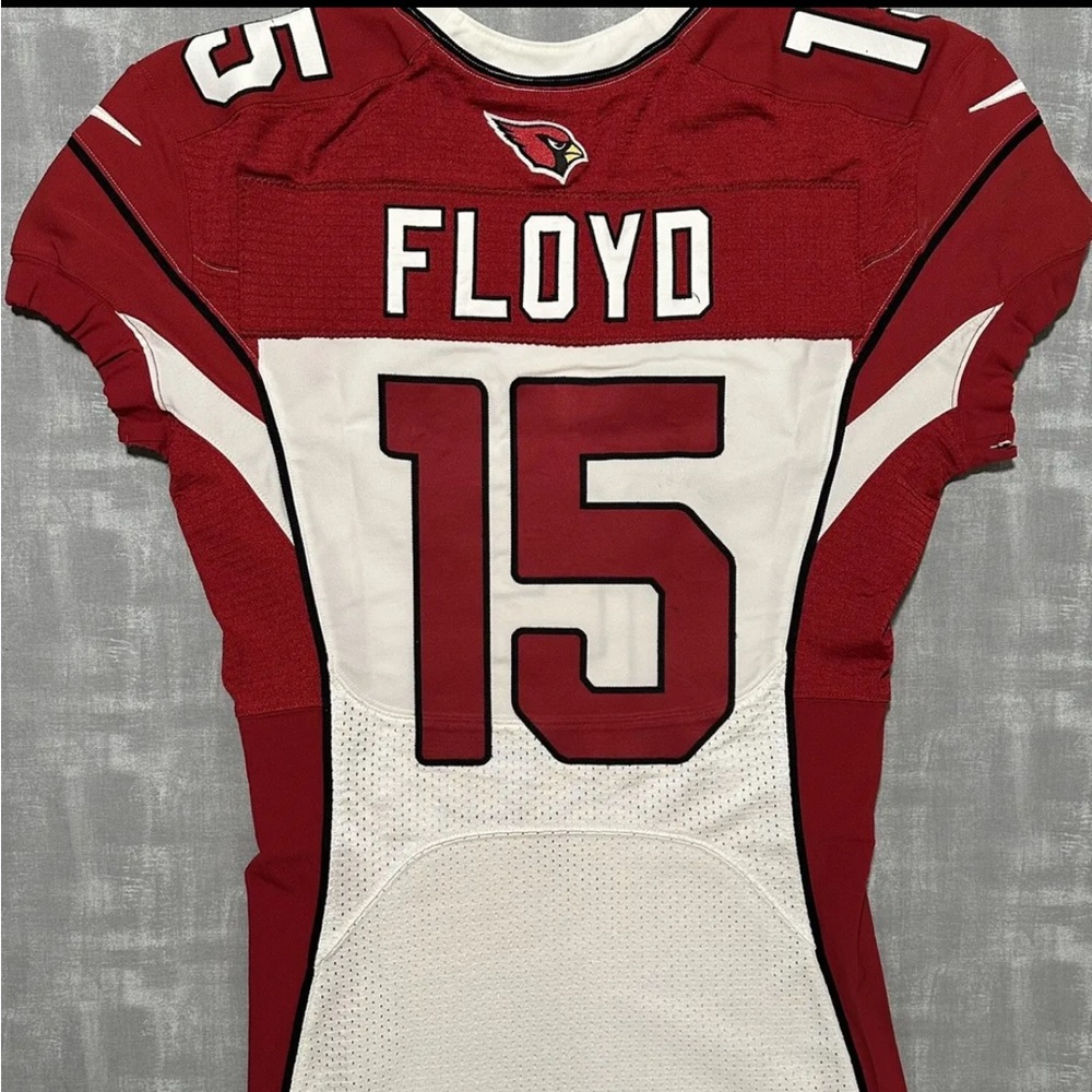 Authentic Nike NFL Arizona Cardinals Michael Floyd Game Used Football Jersey